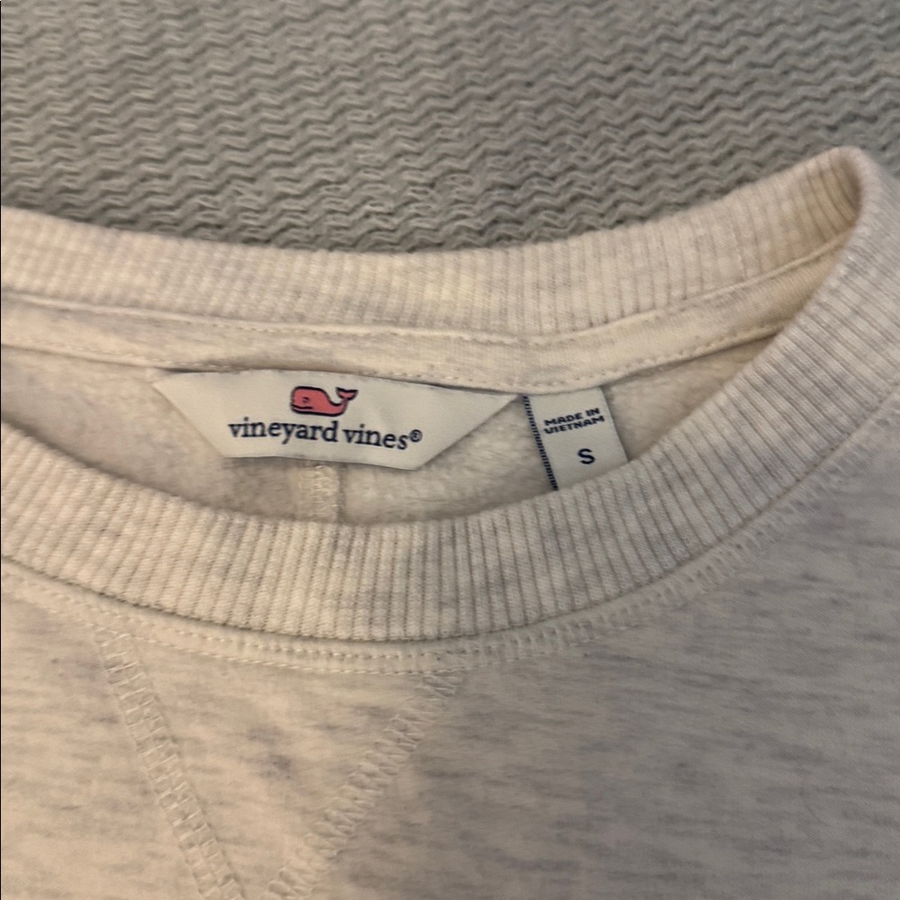 Vineyard Vines Varsity Stripe Crewneck Sweatshirt – Women’s Small - Picture 2 of 5
